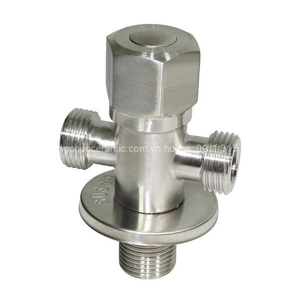 Van Chia Nước Chữ T Inox 304 Cao Cấp