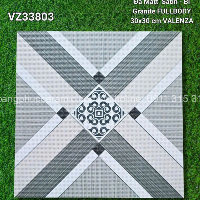 Gạch lát nền 30x30 Valenza VZ33803 bề mặt men mờ